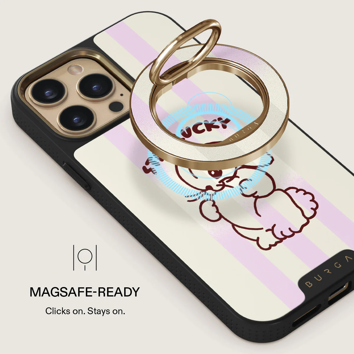 Stay Lucky - Magnetic Ring Holder - Image 8
