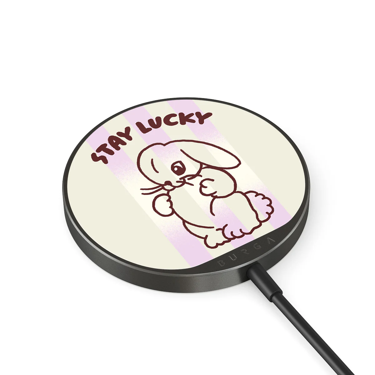 Stay Lucky - Magnetic Wireless Charger - Image 4