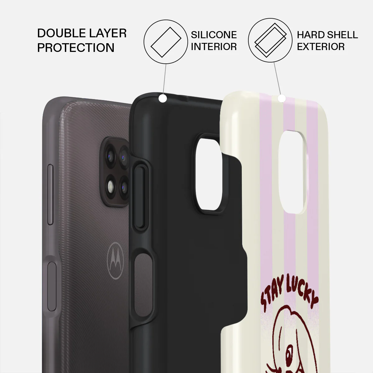 Stay Lucky - Motorola Moto G Power 2021 Case - Image 2