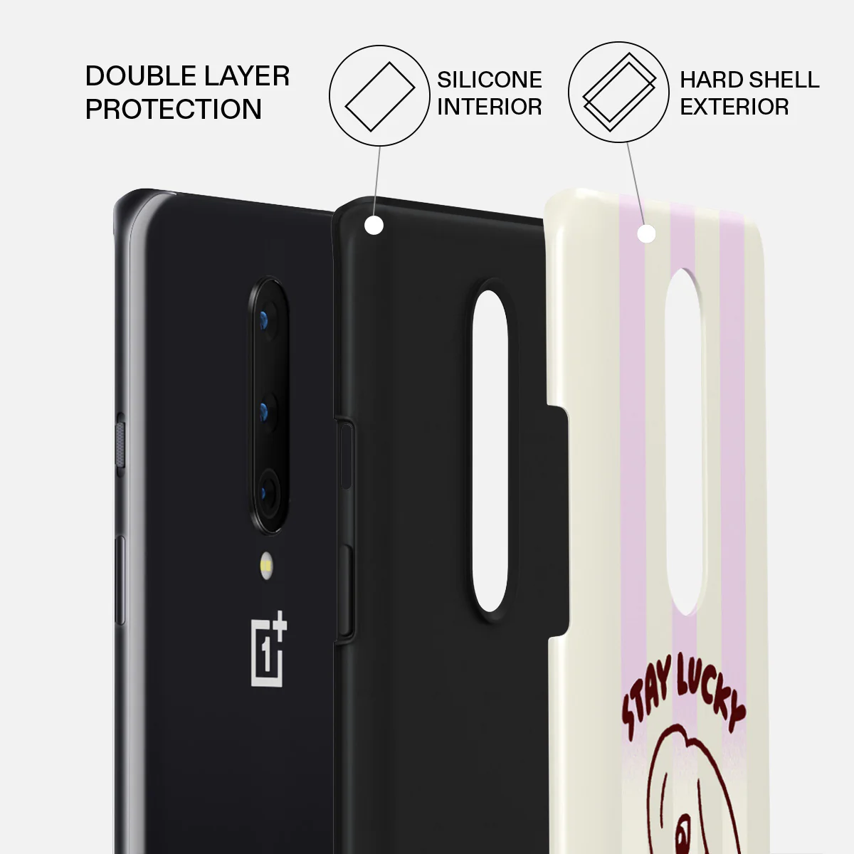 Stay Lucky - OnePlus 8 Case - Image 2