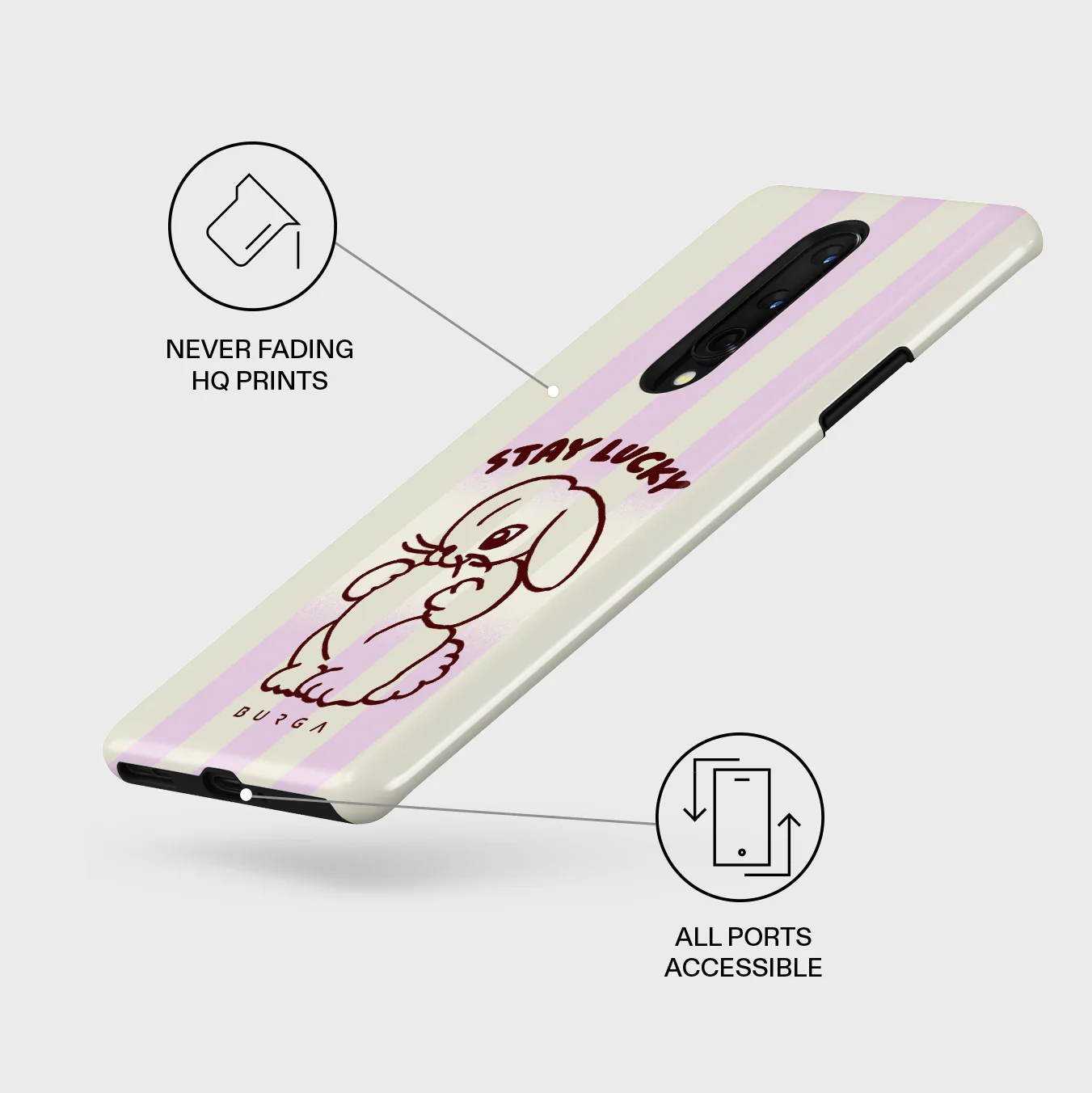 Stay Lucky - OnePlus 8 Case - Image 3
