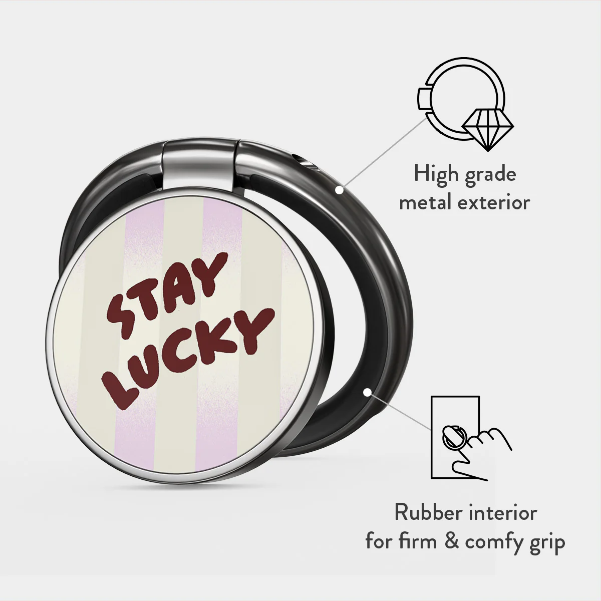 Stay Lucky - Adhesive Ring Holder - Image 2