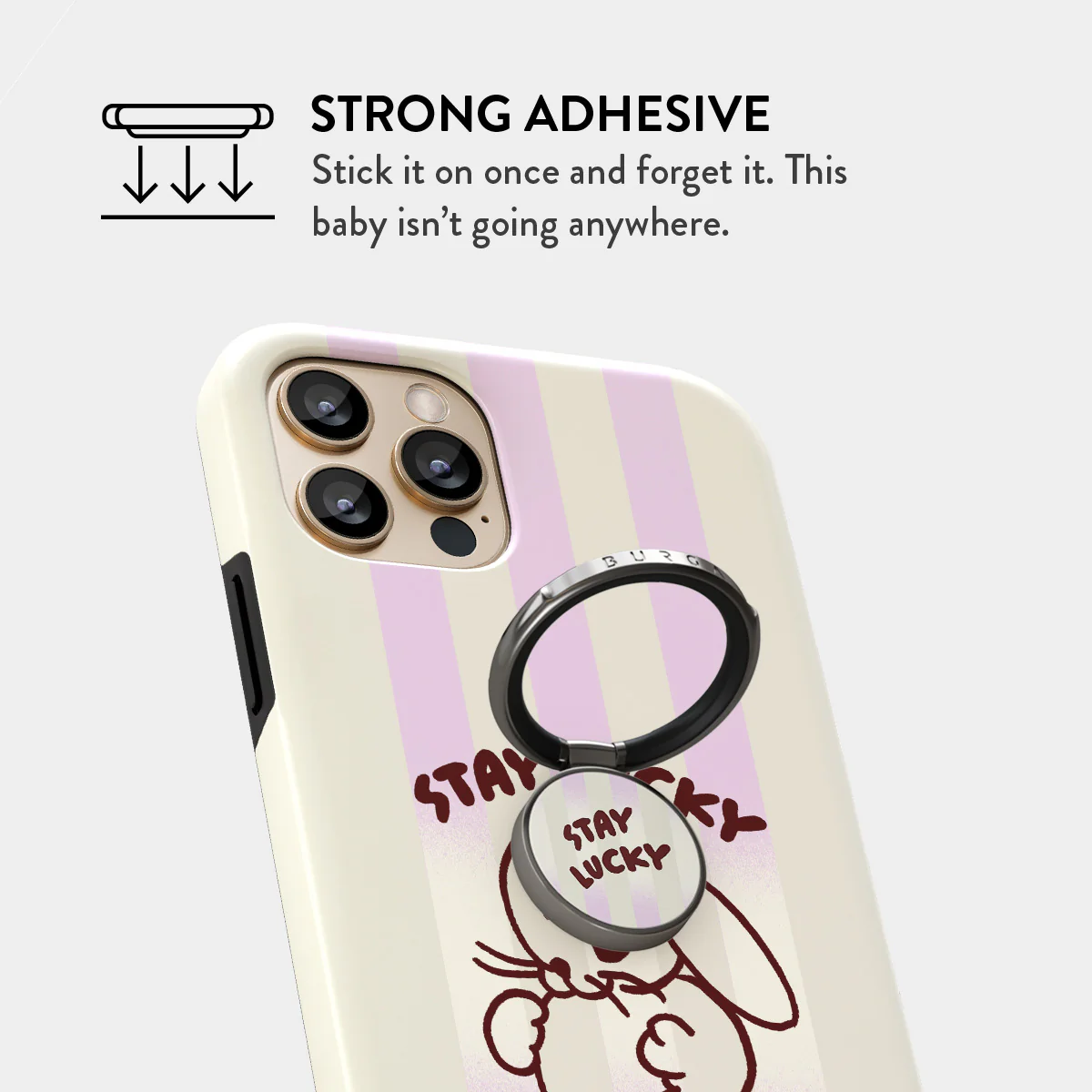 Stay Lucky - Adhesive Ring Holder - Image 5