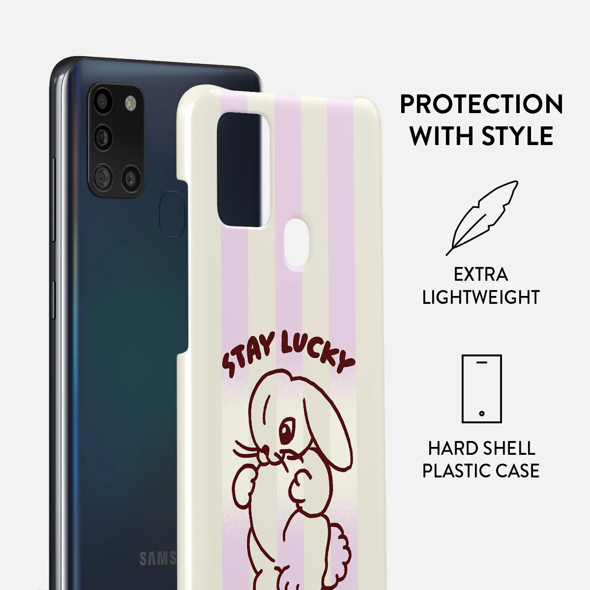 Stay Lucky - Samsung Galaxy A21s 4G Case - Image 2