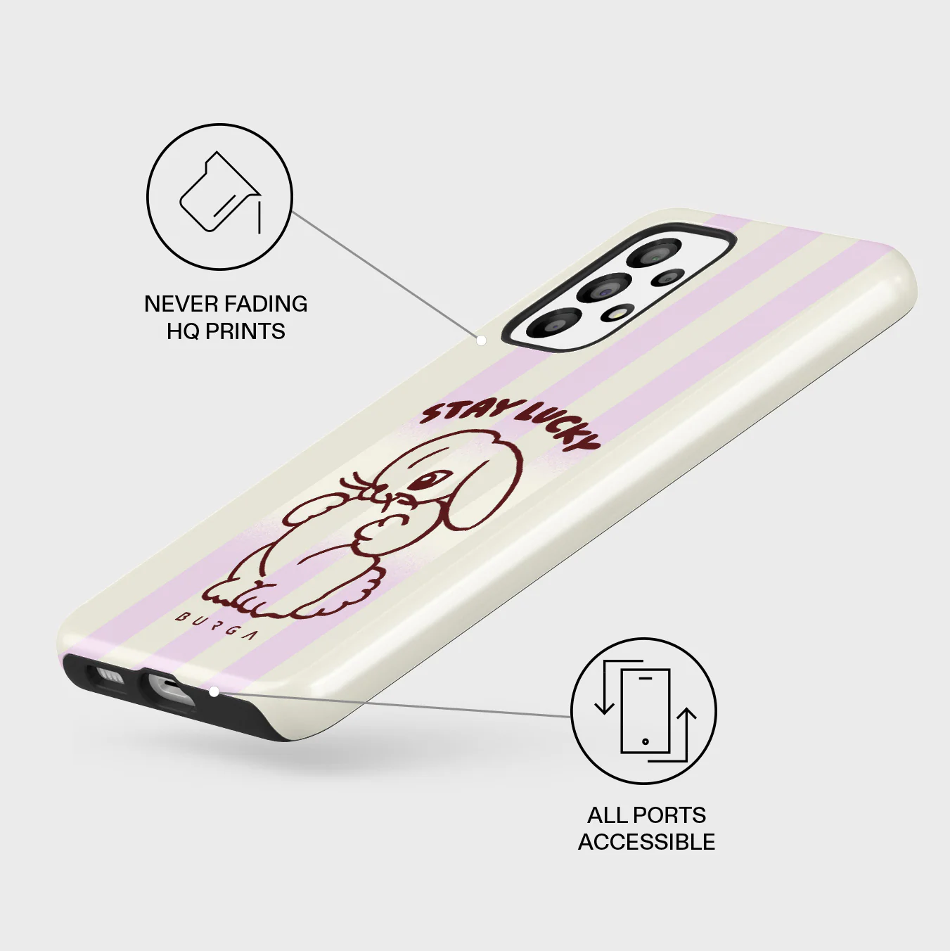 Stay Lucky - Samsung Galaxy A33 Case - Image 3