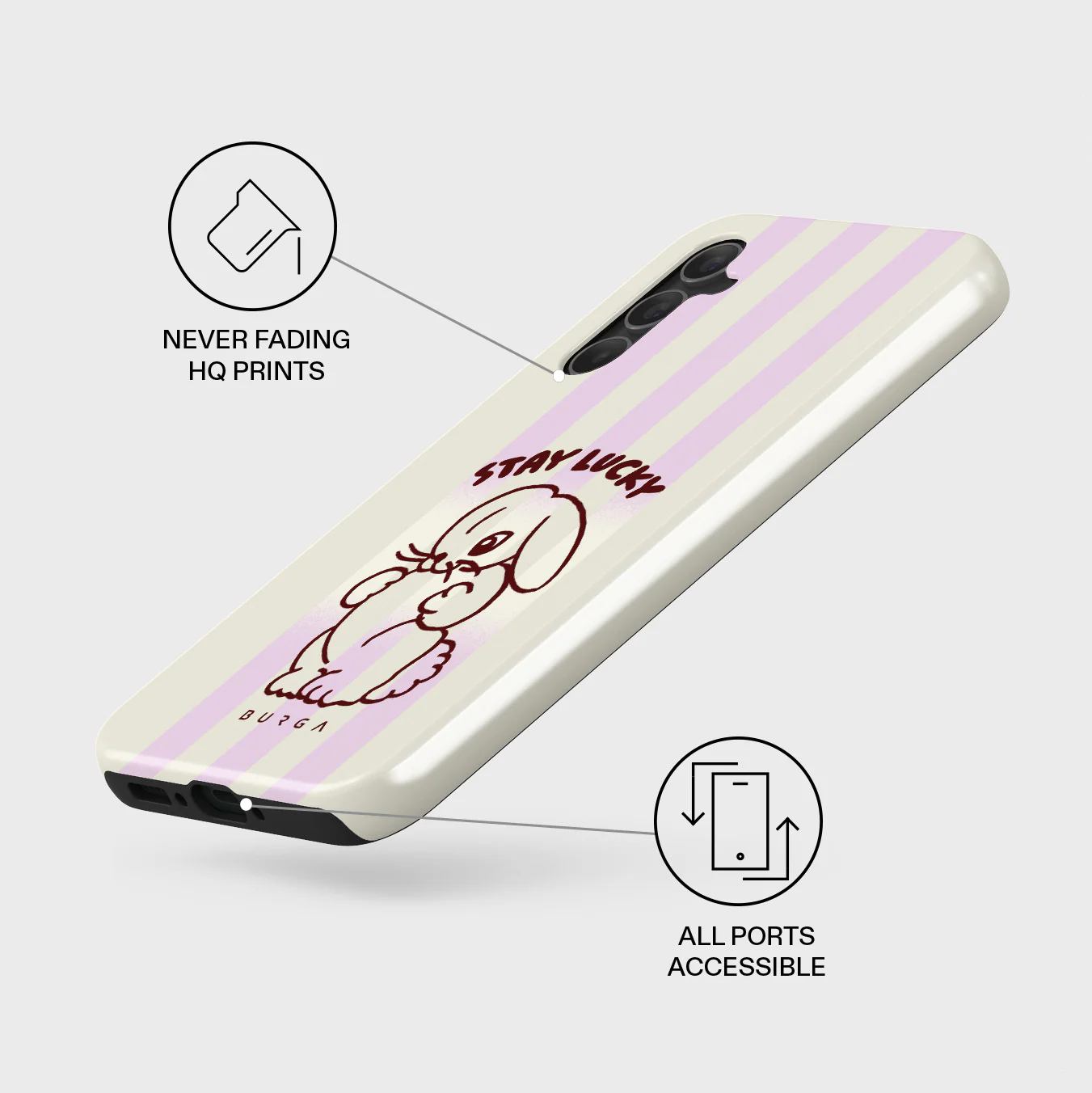 Stay Lucky - Samsung Galaxy A34 Case - Image 3