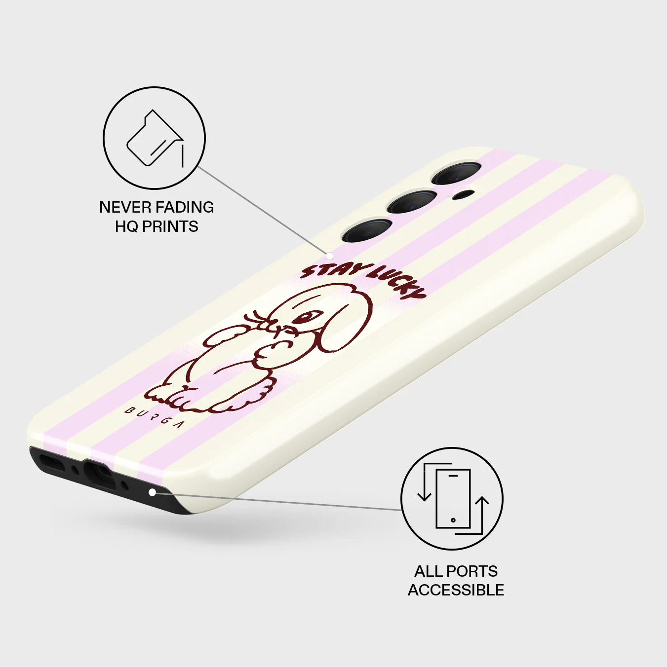 Stay Lucky - Samsung Galaxy A35 Case - Image 3