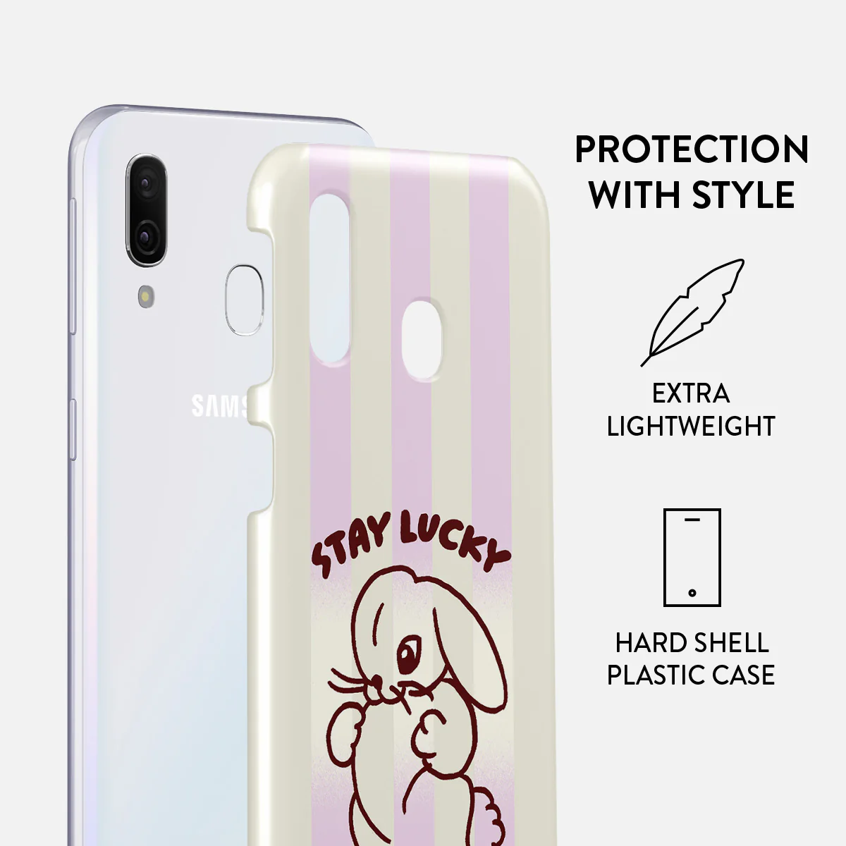 Stay Lucky - Samsung Galaxy A40 Case - Image 2