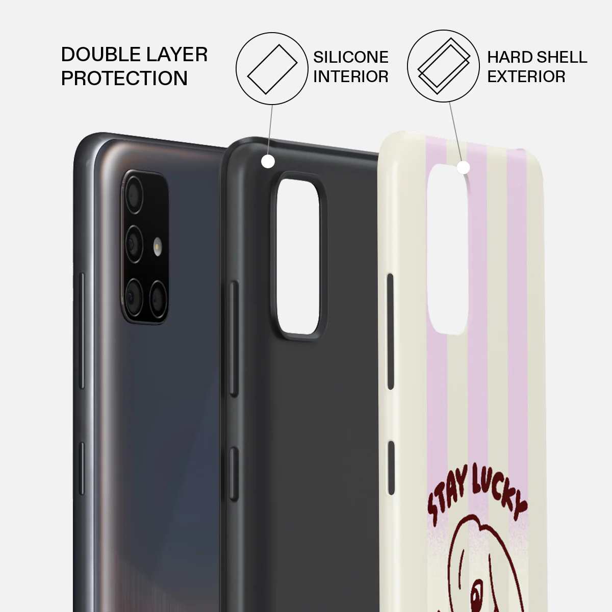 Stay Lucky - Samsung Galaxy A51 4G Case - Image 2