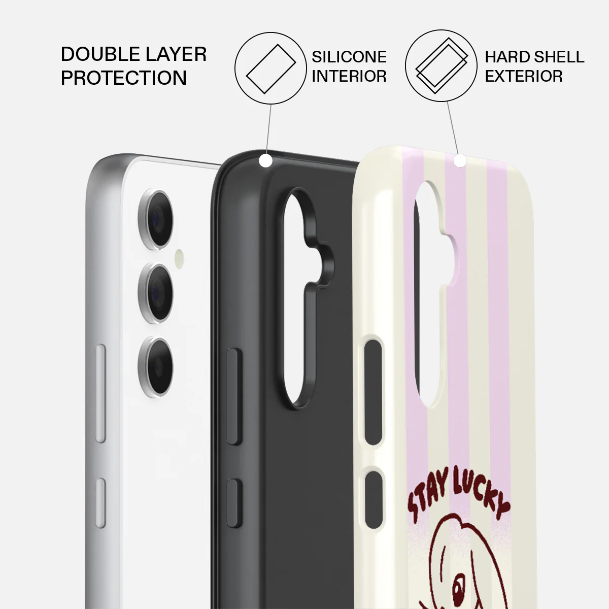 Stay Lucky - Samsung Galaxy A54 Case - Image 2
