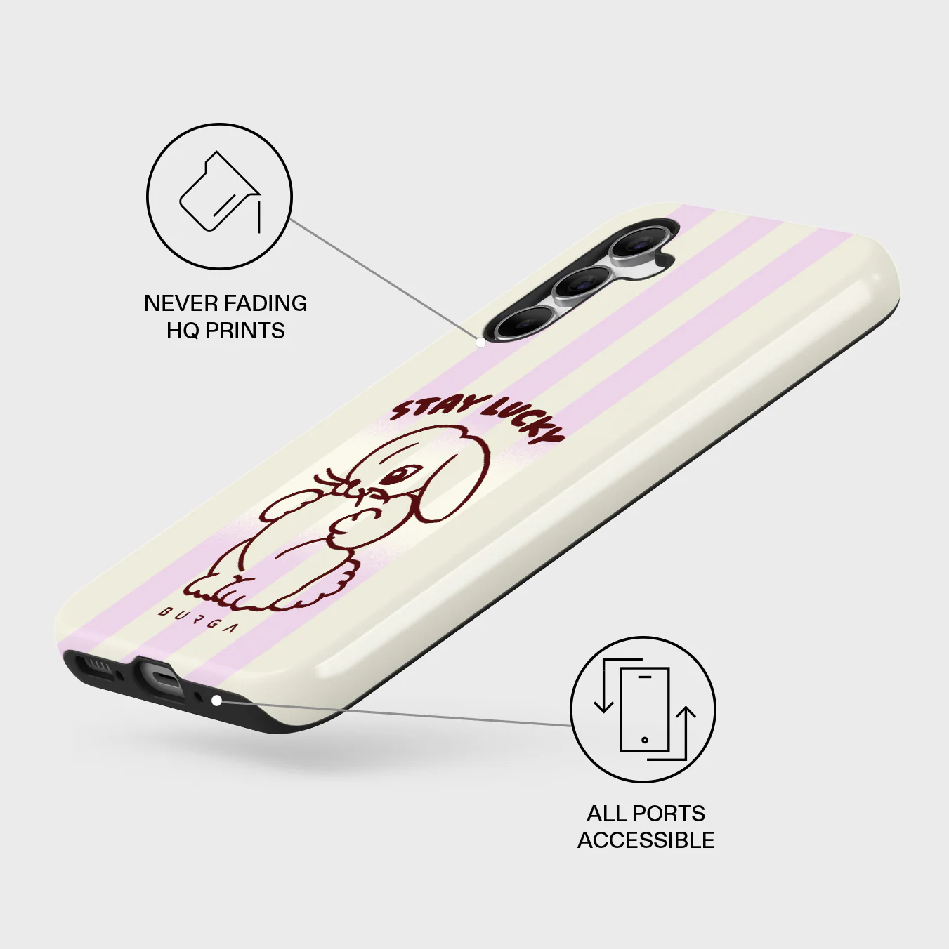 Stay Lucky - Samsung Galaxy A55 Case - Image 3