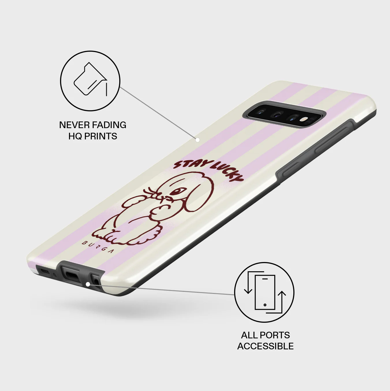 Stay Lucky - Samsung Galaxy S10 4G Case - Image 3