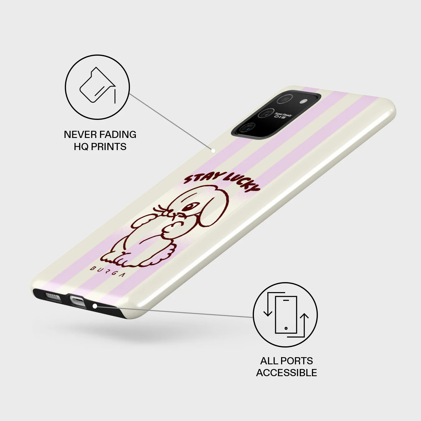 Stay Lucky - Samsung Galaxy S10 Lite Case - Image 3