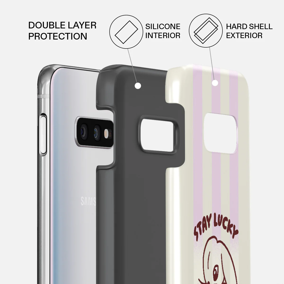 Stay Lucky - Samsung Galaxy S10E Case - Image 2