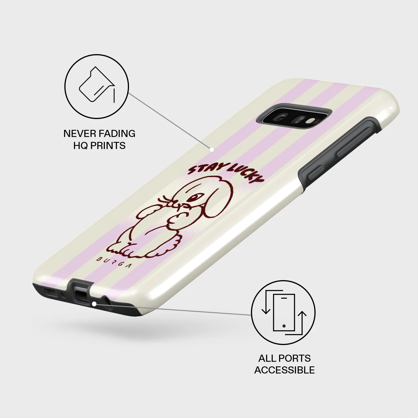 Stay Lucky - Samsung Galaxy S10E Case - Image 3