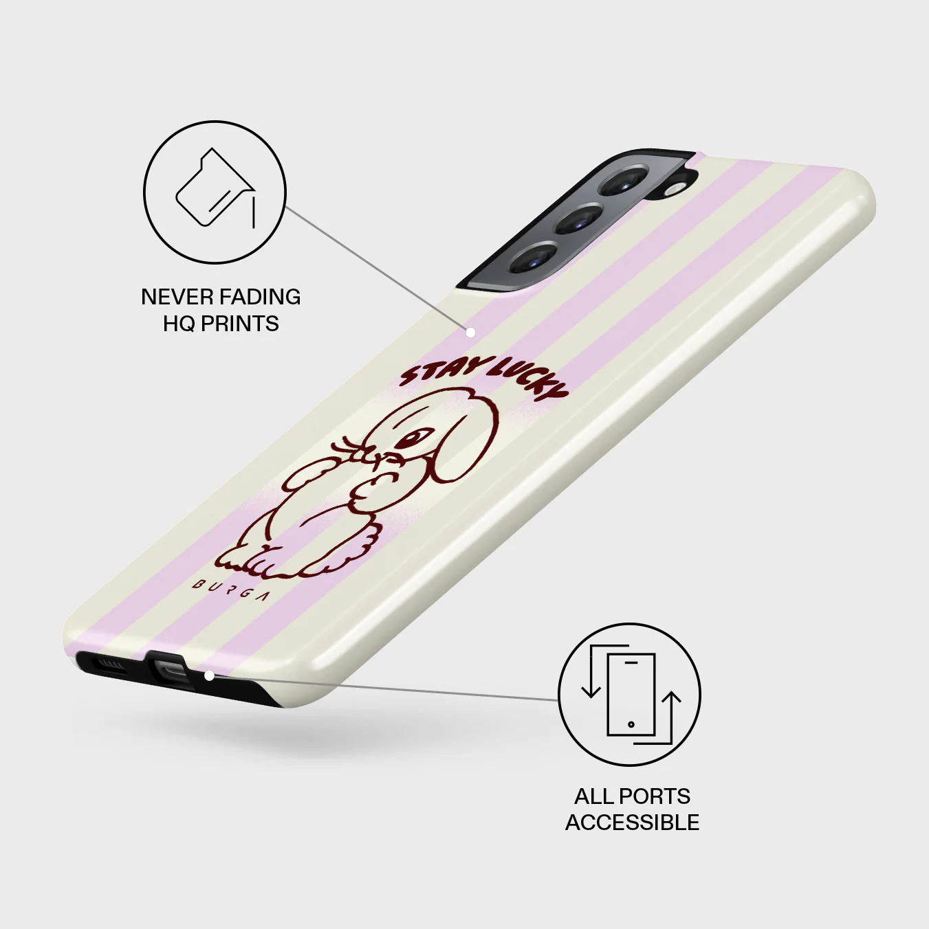 Stay Lucky - Samsung Galaxy S21 Case - Image 3