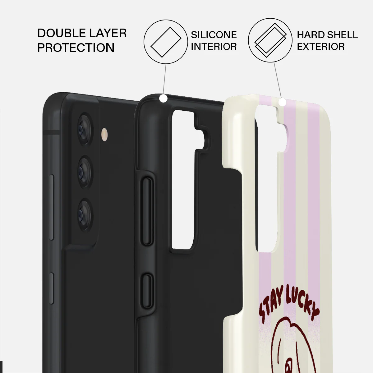 Stay Lucky - Samsung Galaxy S21 FE Case - Image 2