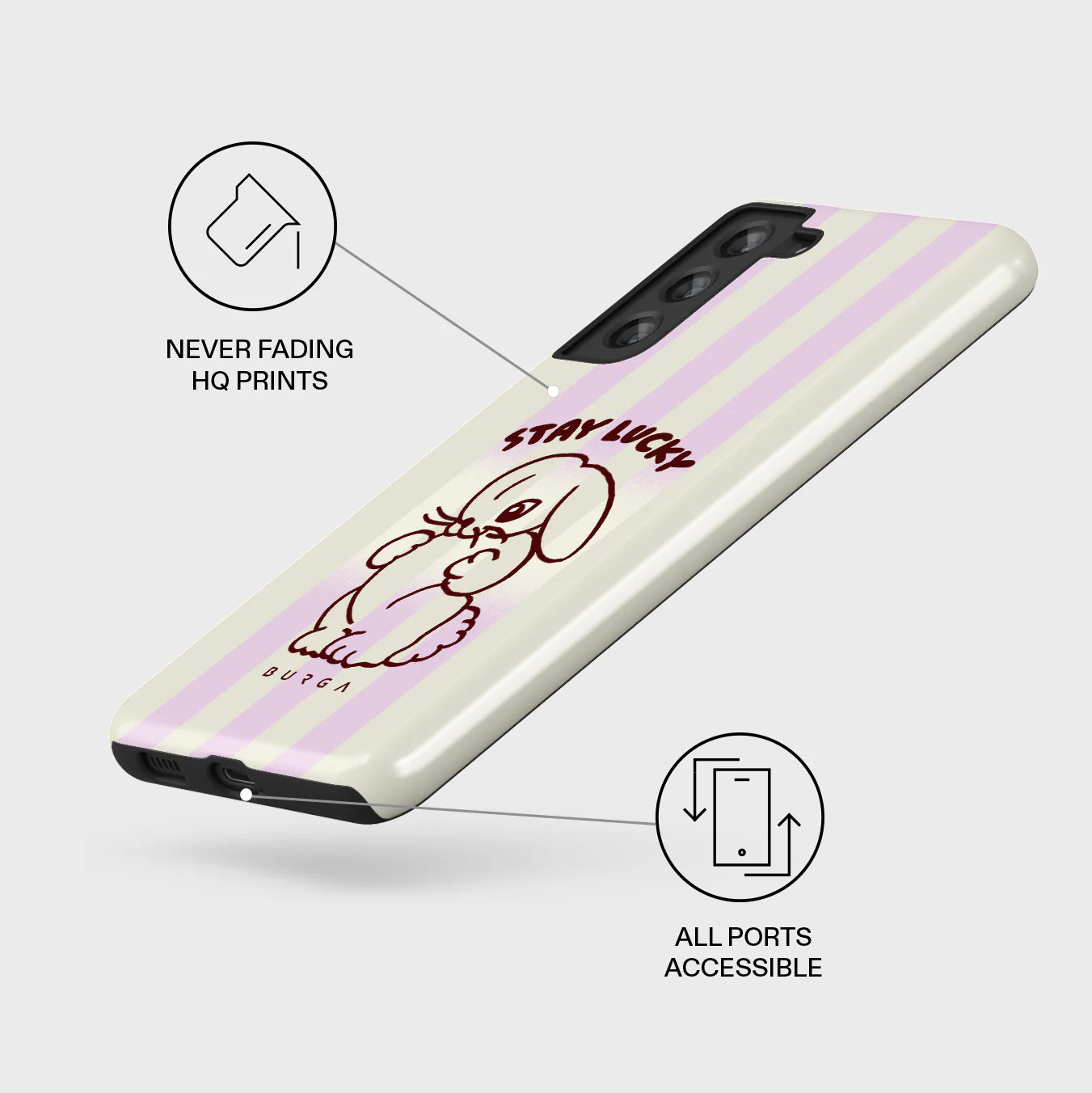 Stay Lucky - Samsung Galaxy S21 FE Case - Image 3