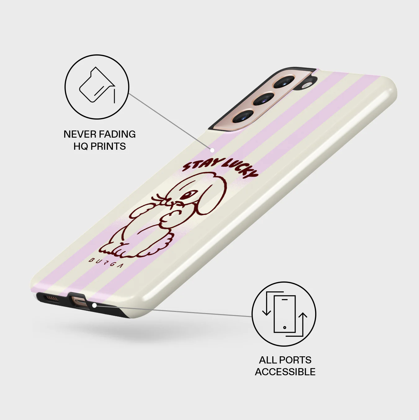 Stay Lucky - Samsung Galaxy S21 Plus Case - Image 3