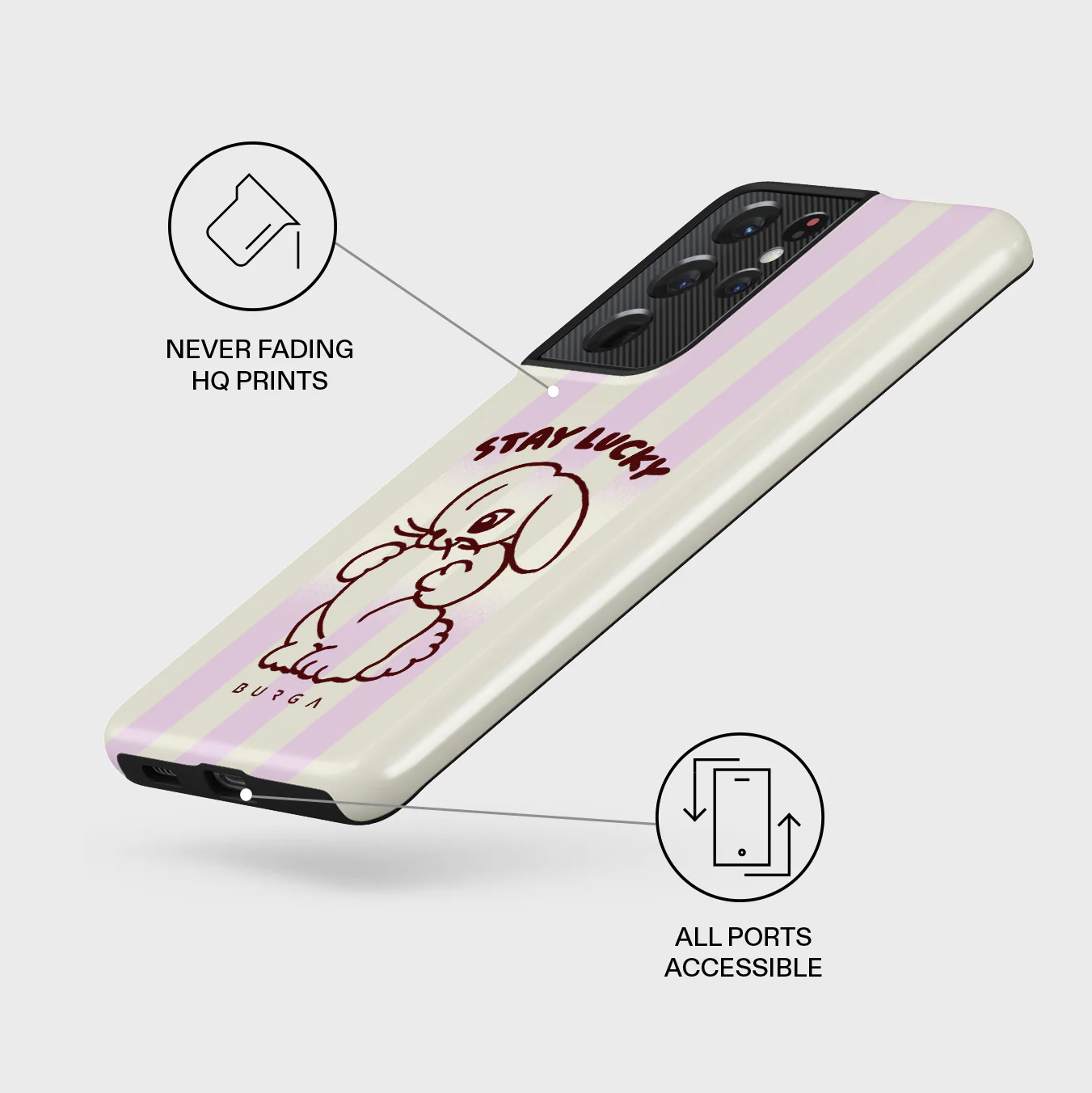 Stay Lucky - Samsung Galaxy S21 Ultra Case - Image 3