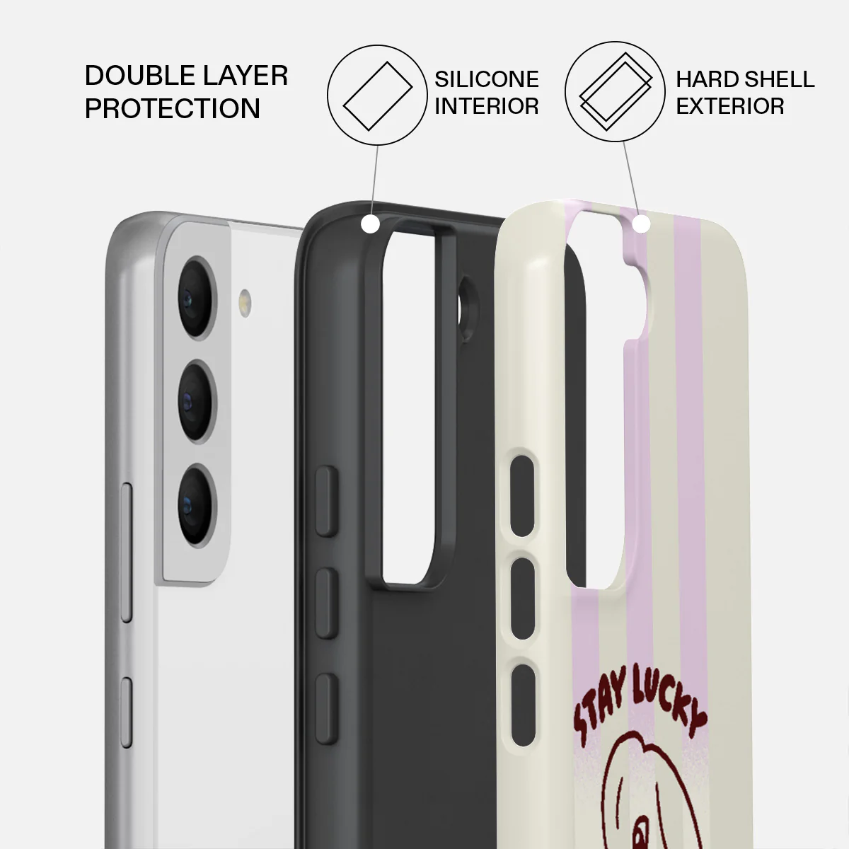 Stay Lucky - Samsung Galaxy S22 Case - Image 2