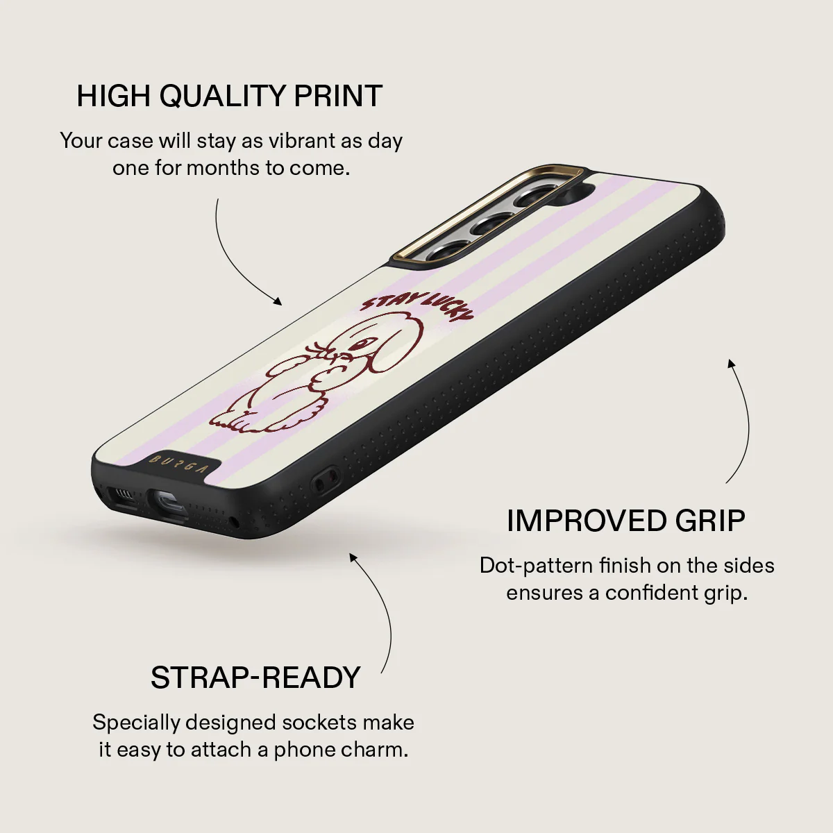 Stay Lucky - Samsung Galaxy S22 Case - Image 9