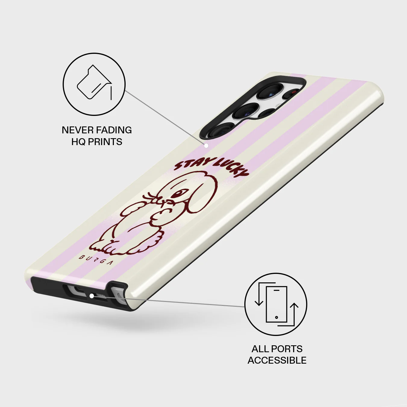 Stay Lucky - Samsung Galaxy S22 Ultra Case - Image 3