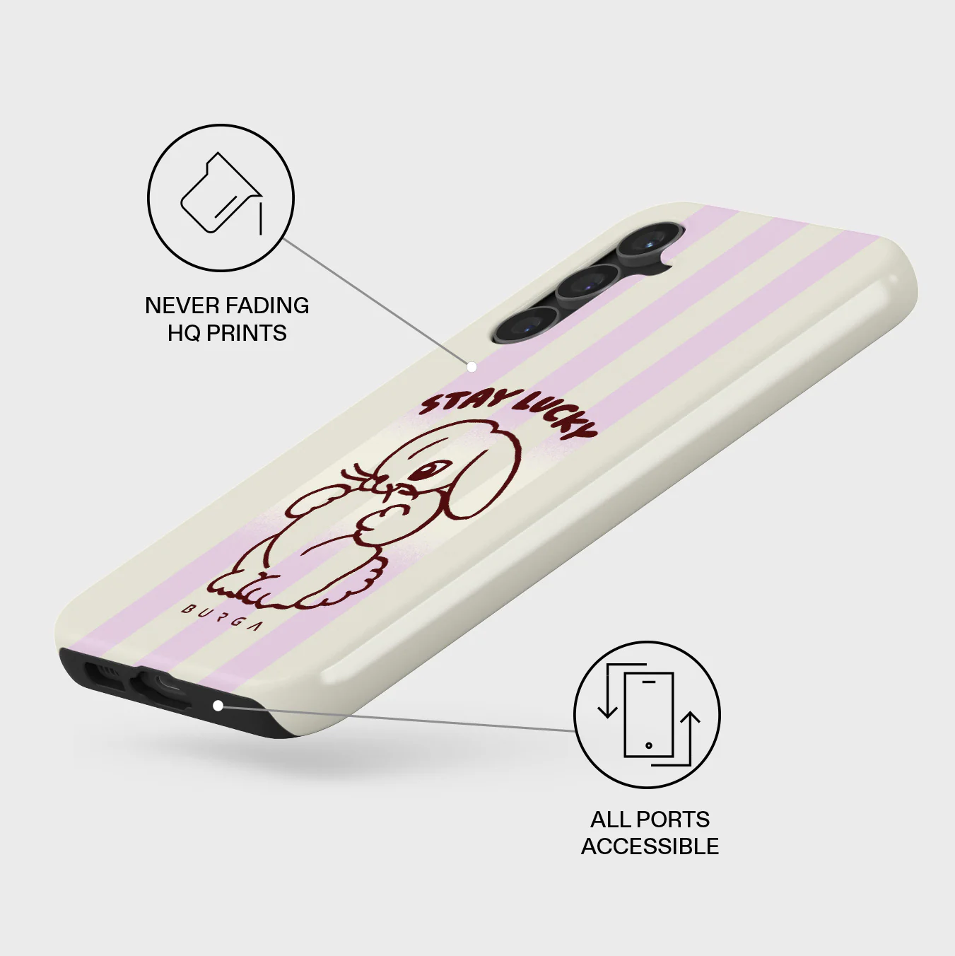 Stay Lucky - Samsung Galaxy S23 FE Case - Image 3