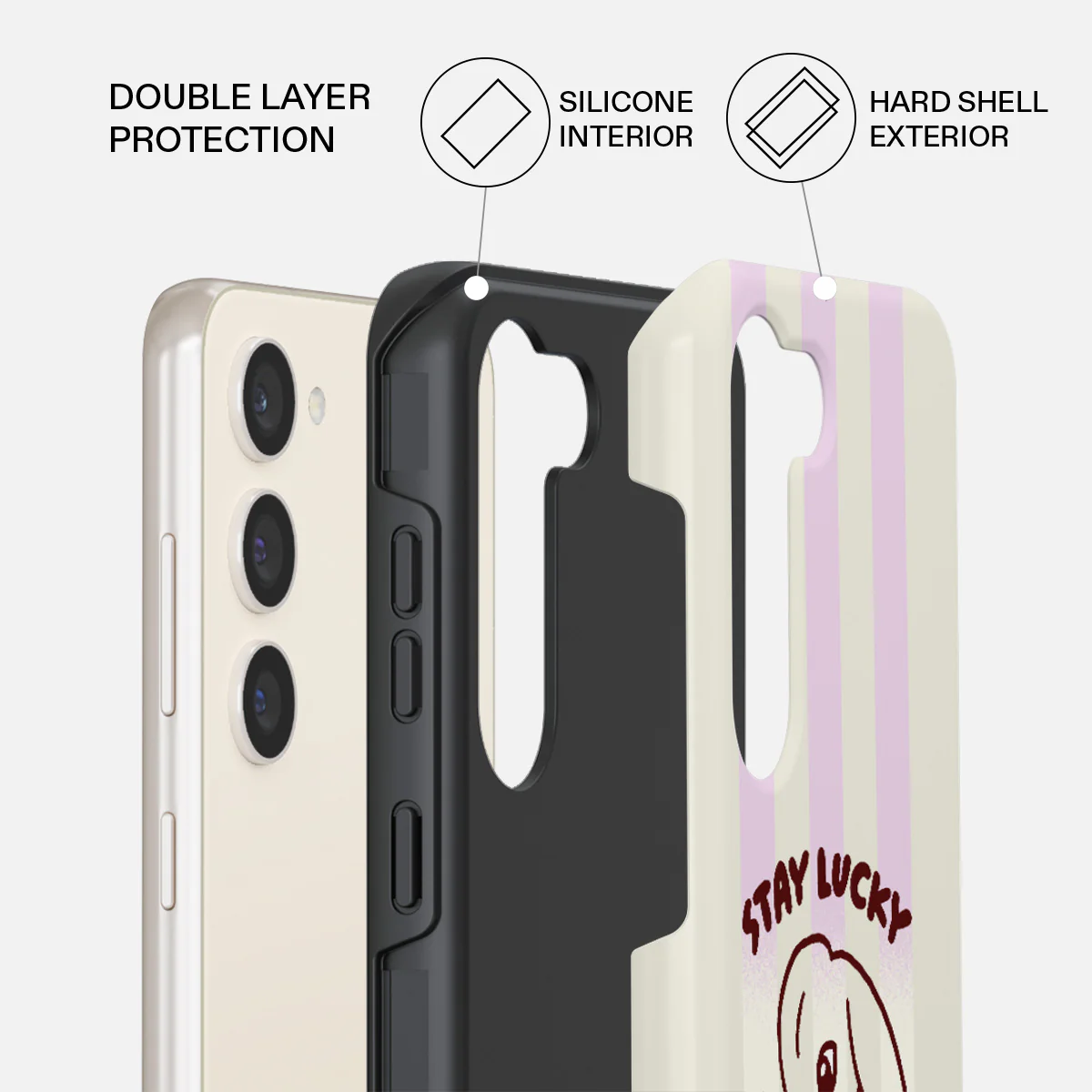 Stay Lucky - Samsung Galaxy S23 Plus Case - Image 2