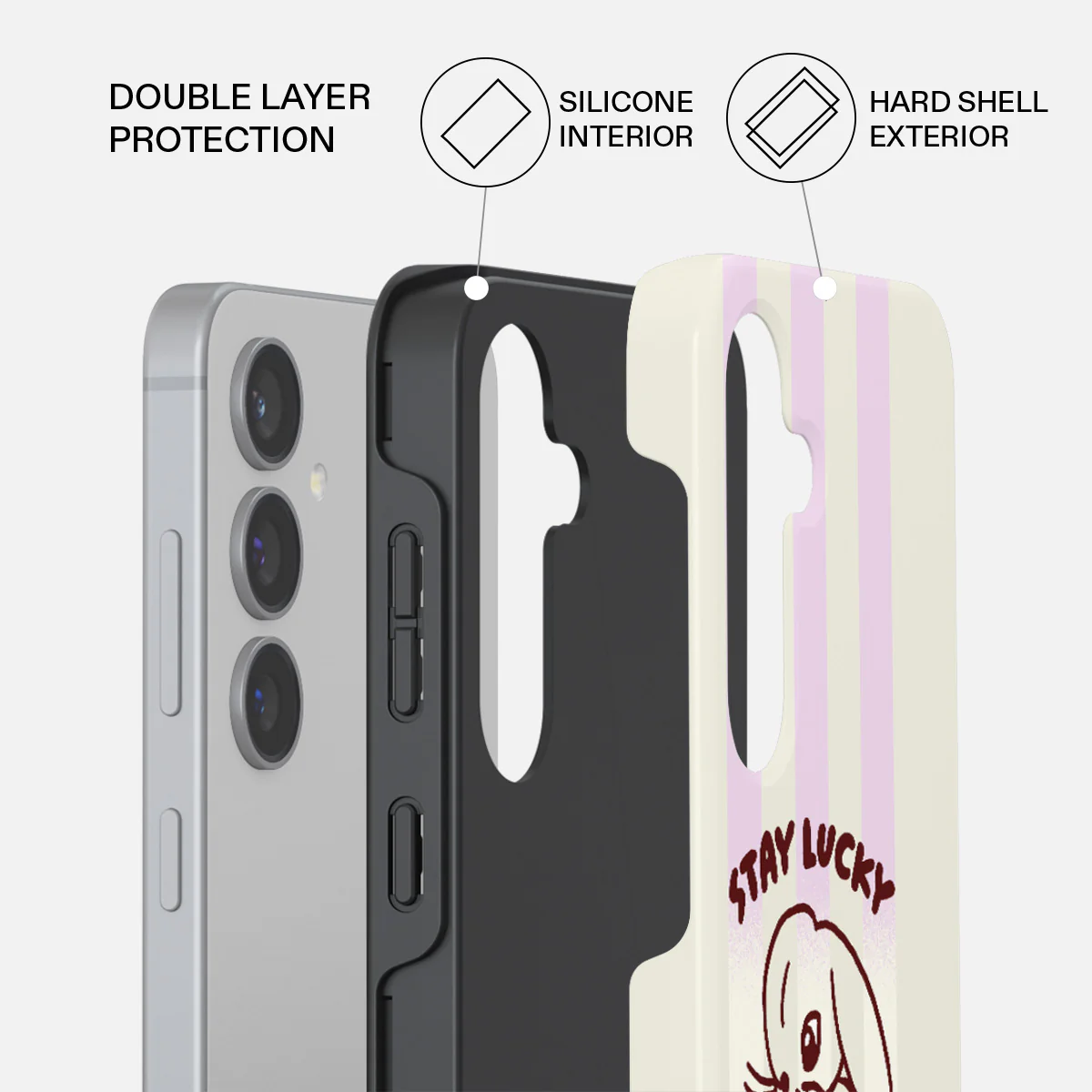 Stay Lucky - Samsung Galaxy S24 FE Case - Image 2