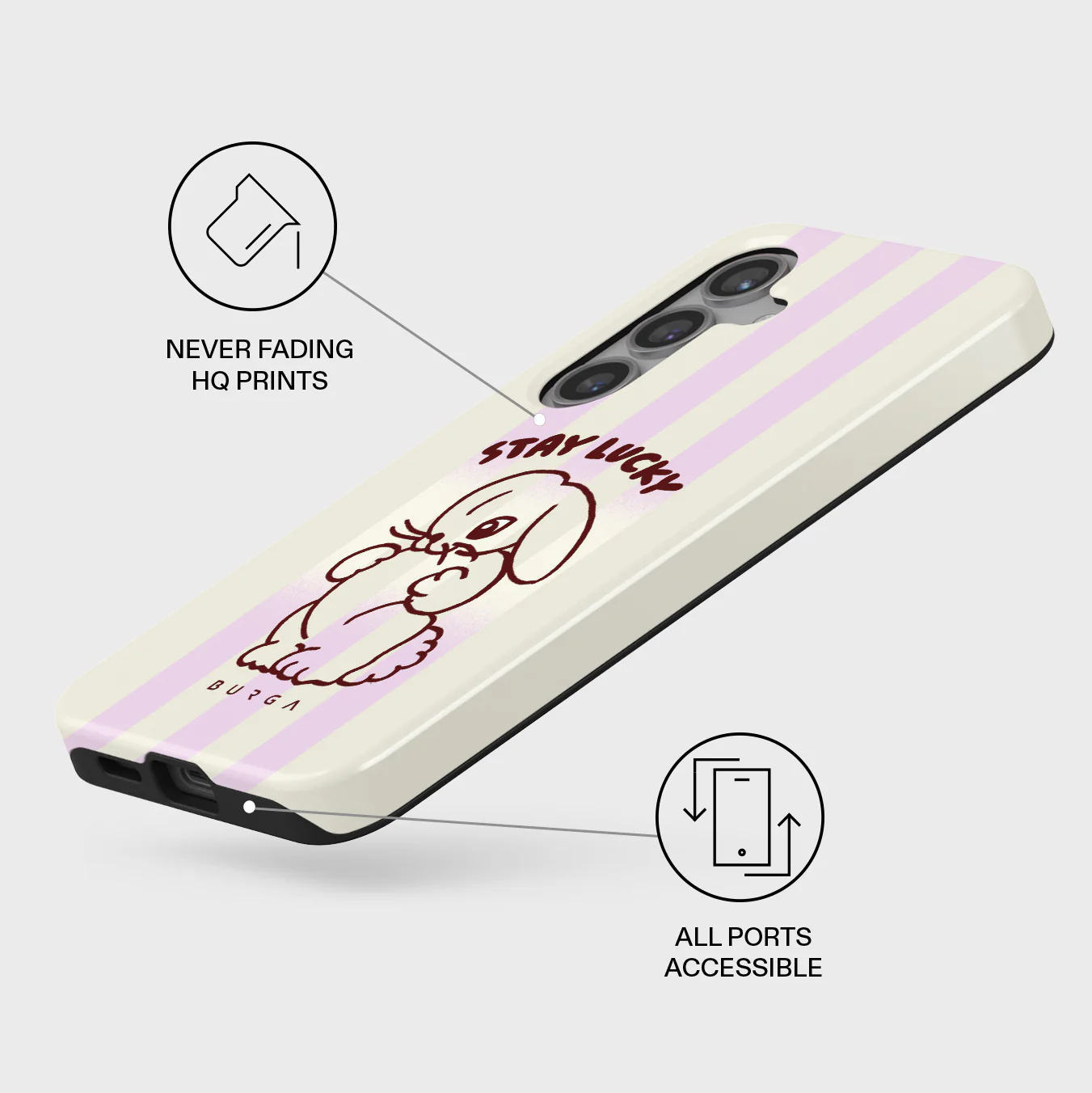 Stay Lucky - Samsung Galaxy S24 FE Case - Image 3