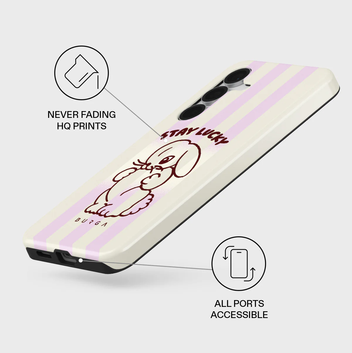 Stay Lucky - Samsung Galaxy S25 FE Case - Image 3