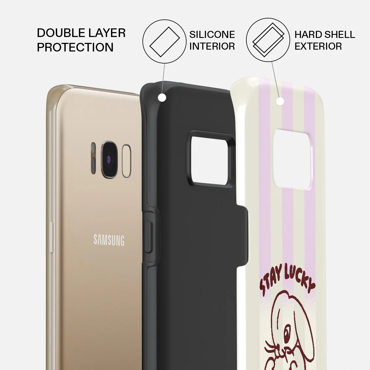 Stay Lucky - Samsung Galaxy S8 Case - Image 6