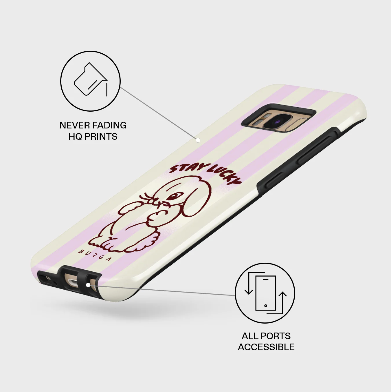 Stay Lucky - Samsung Galaxy S8 Case - Image 7