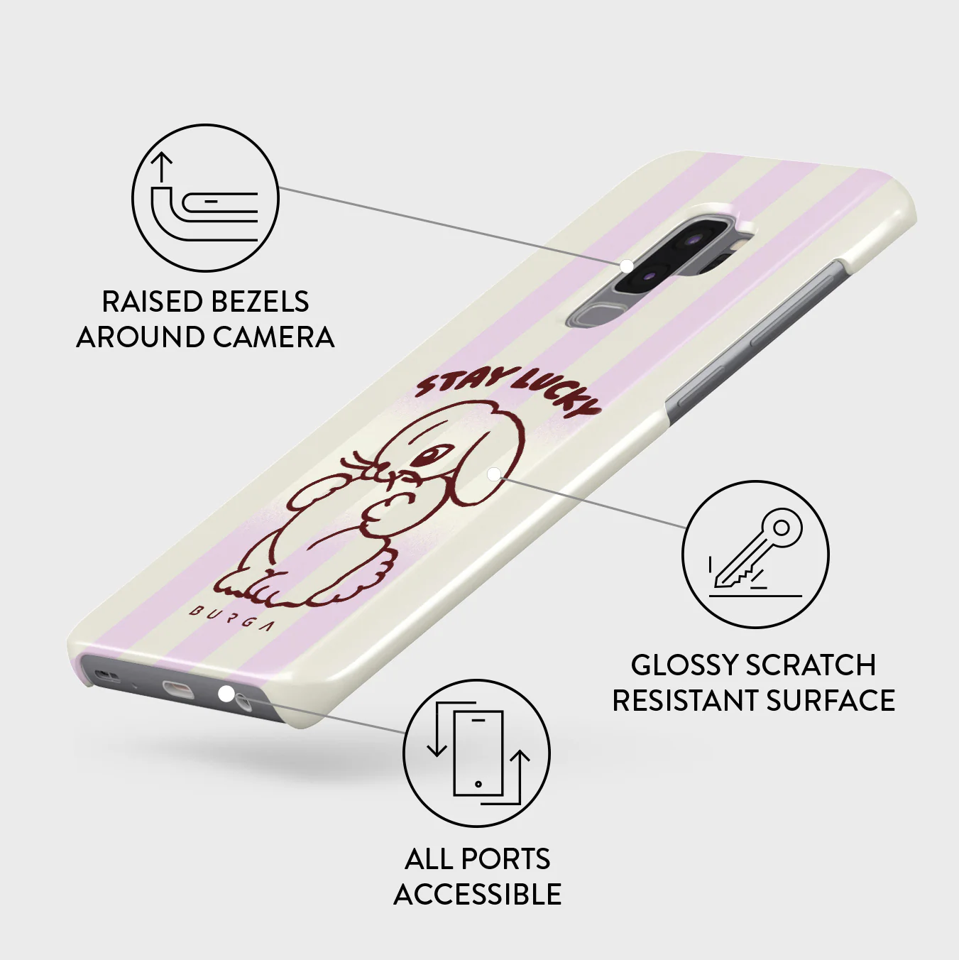 Stay Lucky - Samsung Galaxy S9 Plus Case - Image 3
