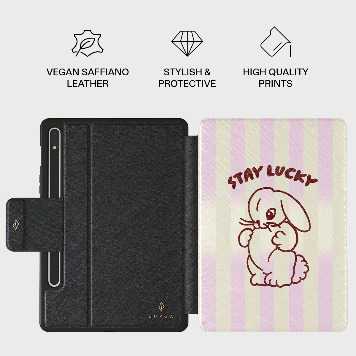 Stay Lucky - Samsung Galaxy Tab S9+ FE Case - Image 2