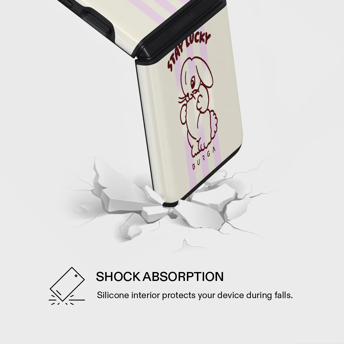 Stay Lucky - Samsung Galaxy Z Flip 4 Case - Image 10