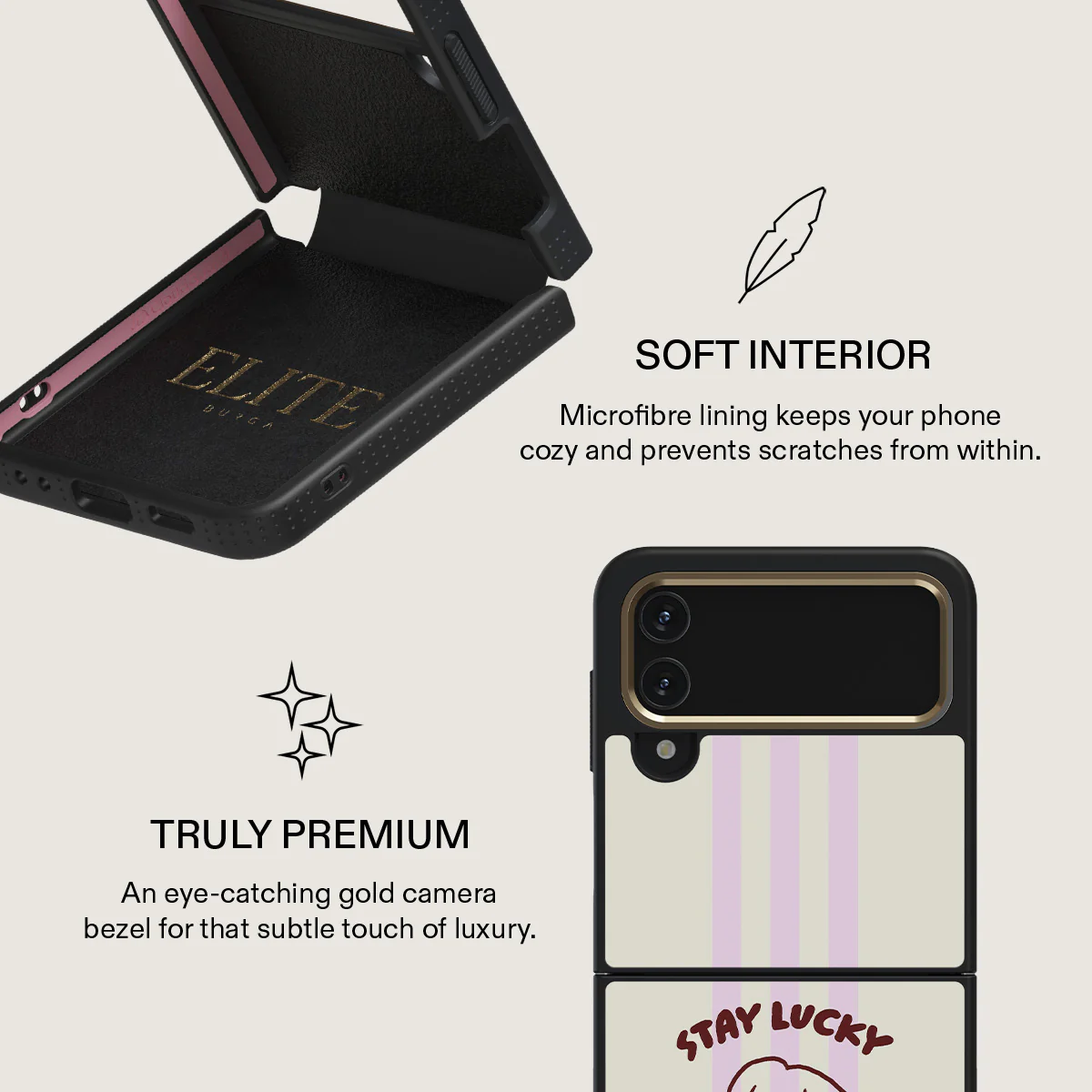 Stay Lucky - Samsung Galaxy Z Flip 4 Case - Image 19