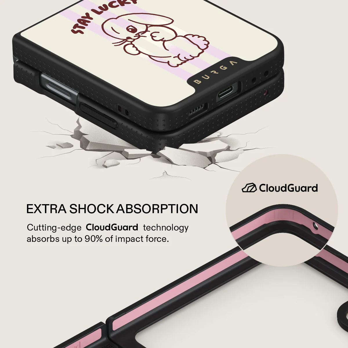 Stay Lucky - Samsung Galaxy Z Flip 5 Case - Image 10