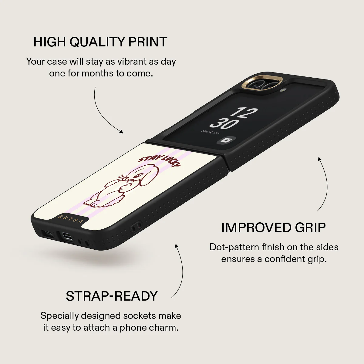 Stay Lucky - Samsung Galaxy Z Flip 5 Case - Image 12