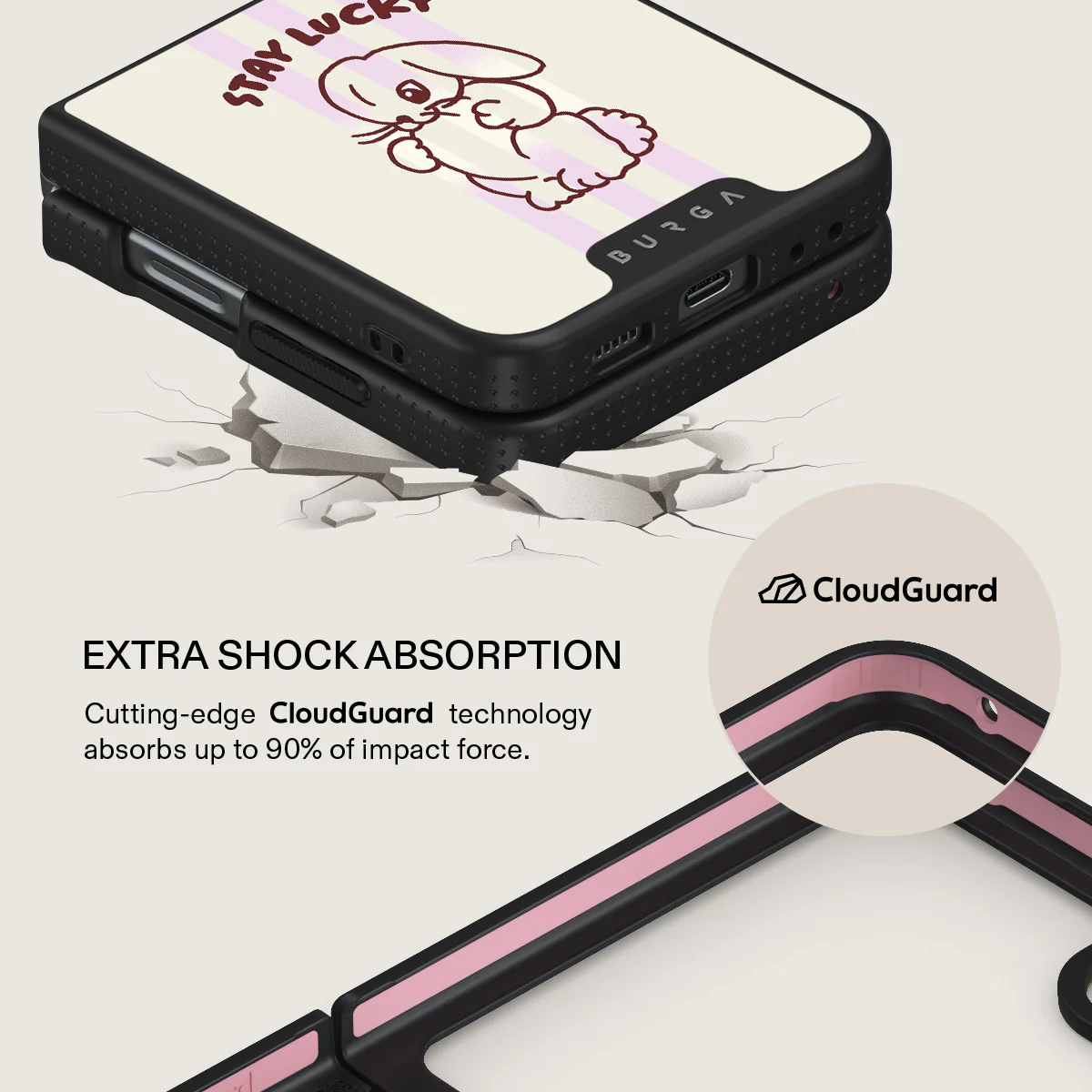 Stay Lucky - Samsung Galaxy Z Flip 5 Case - Image 17