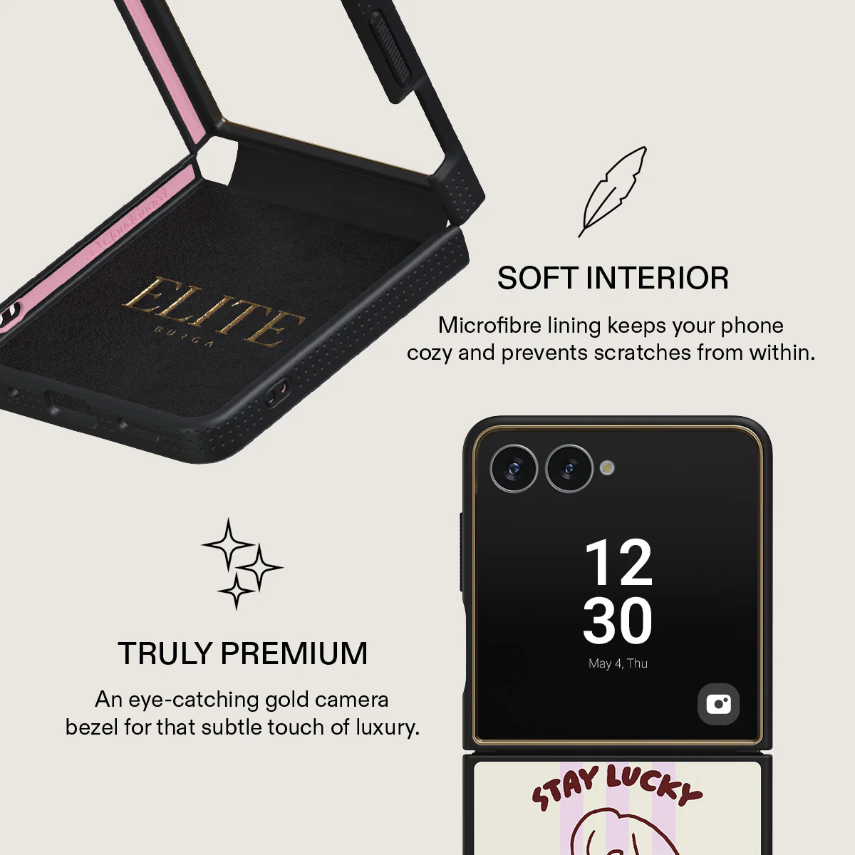 Stay Lucky - Samsung Galaxy Z Flip 7 Case - Image 10