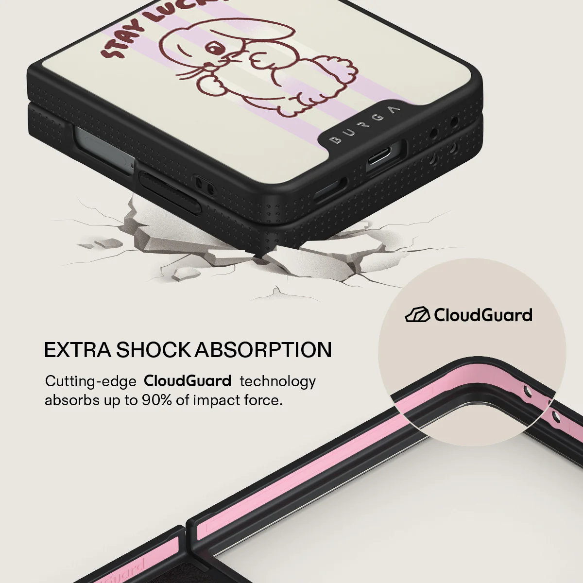 Stay Lucky - Samsung Galaxy Z Flip 7 Case - Image 14