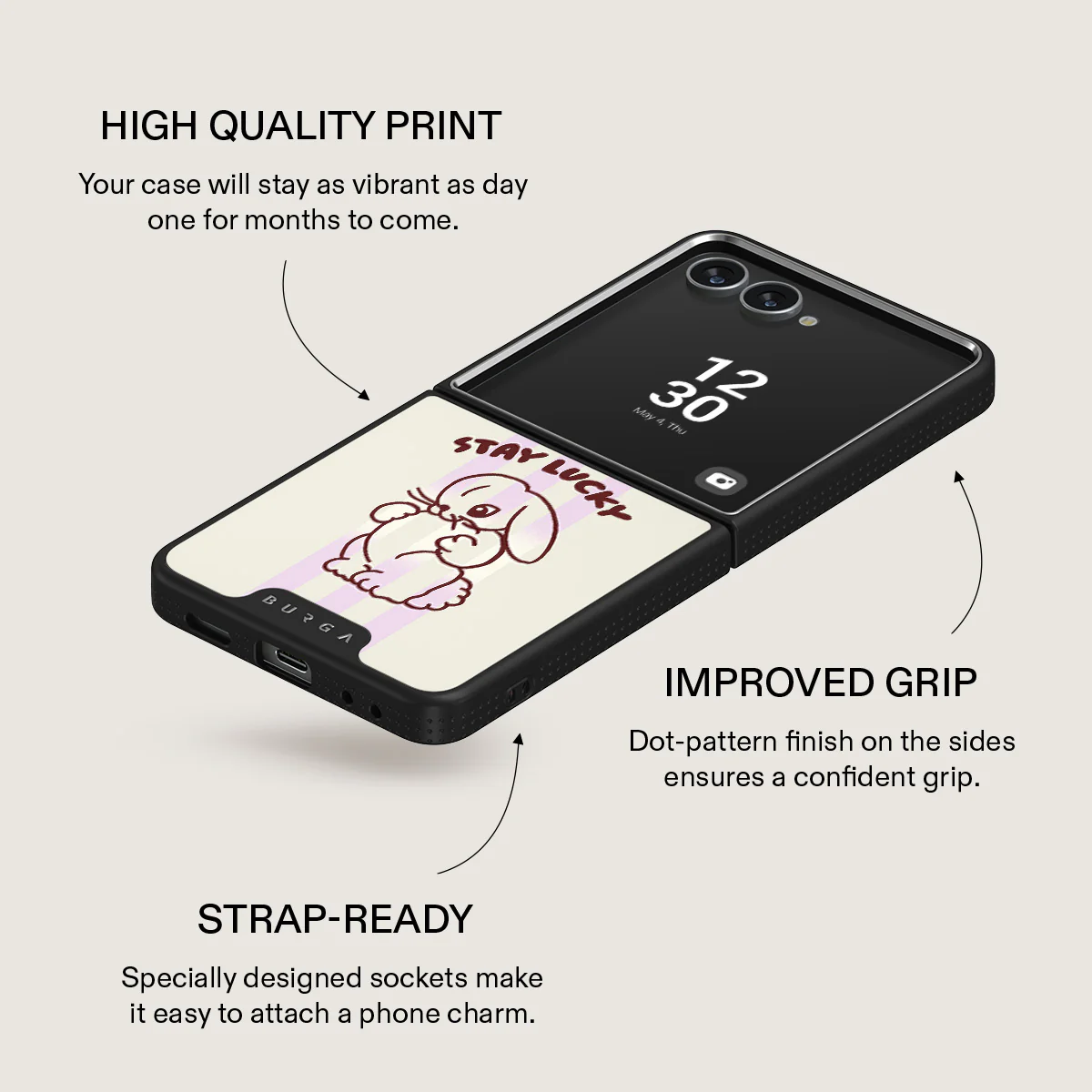 Stay Lucky - Samsung Galaxy Z Flip 7 Case - Image 16