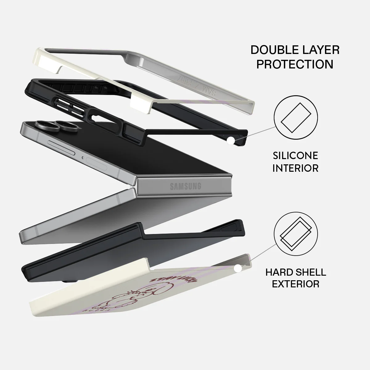 Stay Lucky - Samsung Galaxy Z Flip 7 Case - Image 2