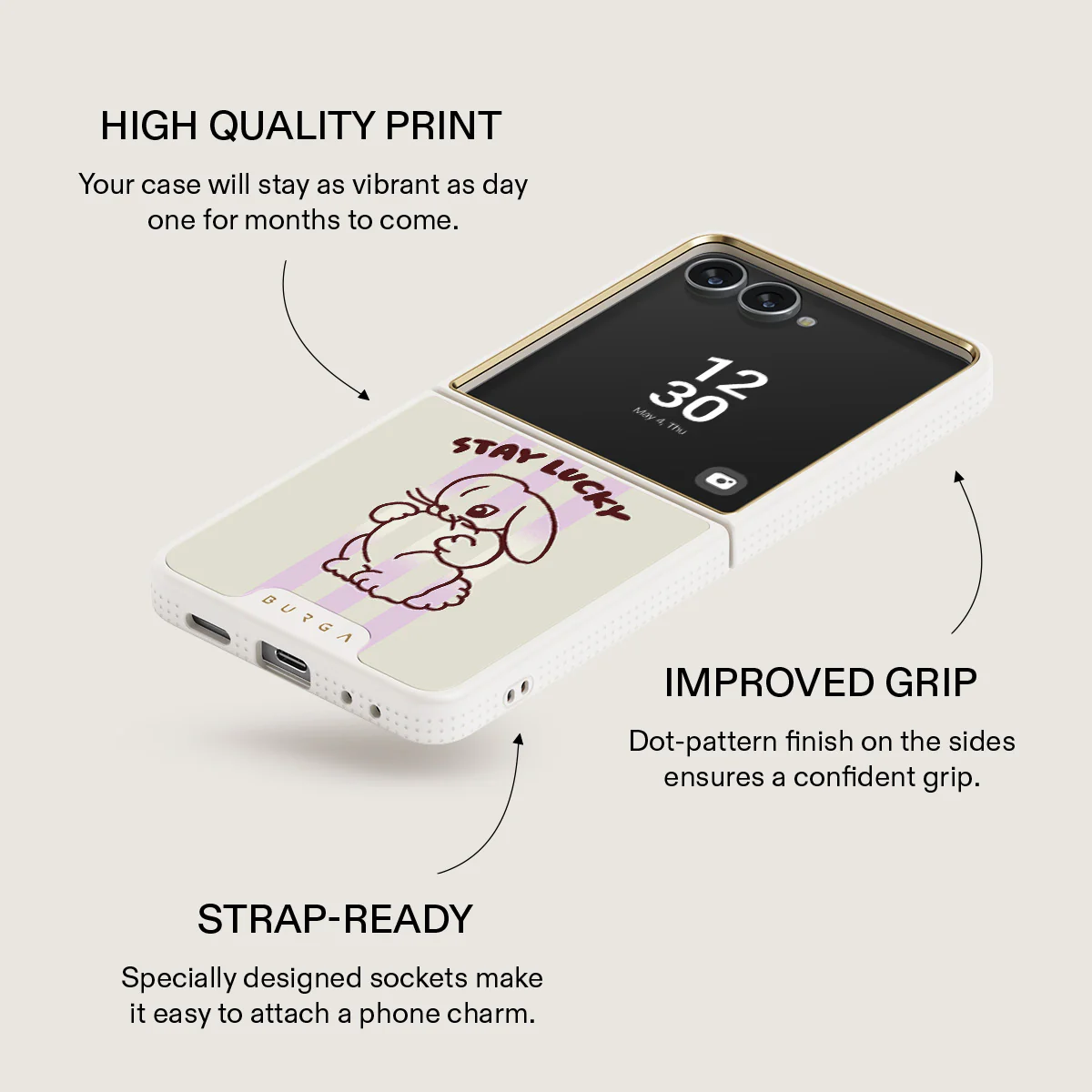 Stay Lucky - Samsung Galaxy Z Flip 7 Case - Image 23