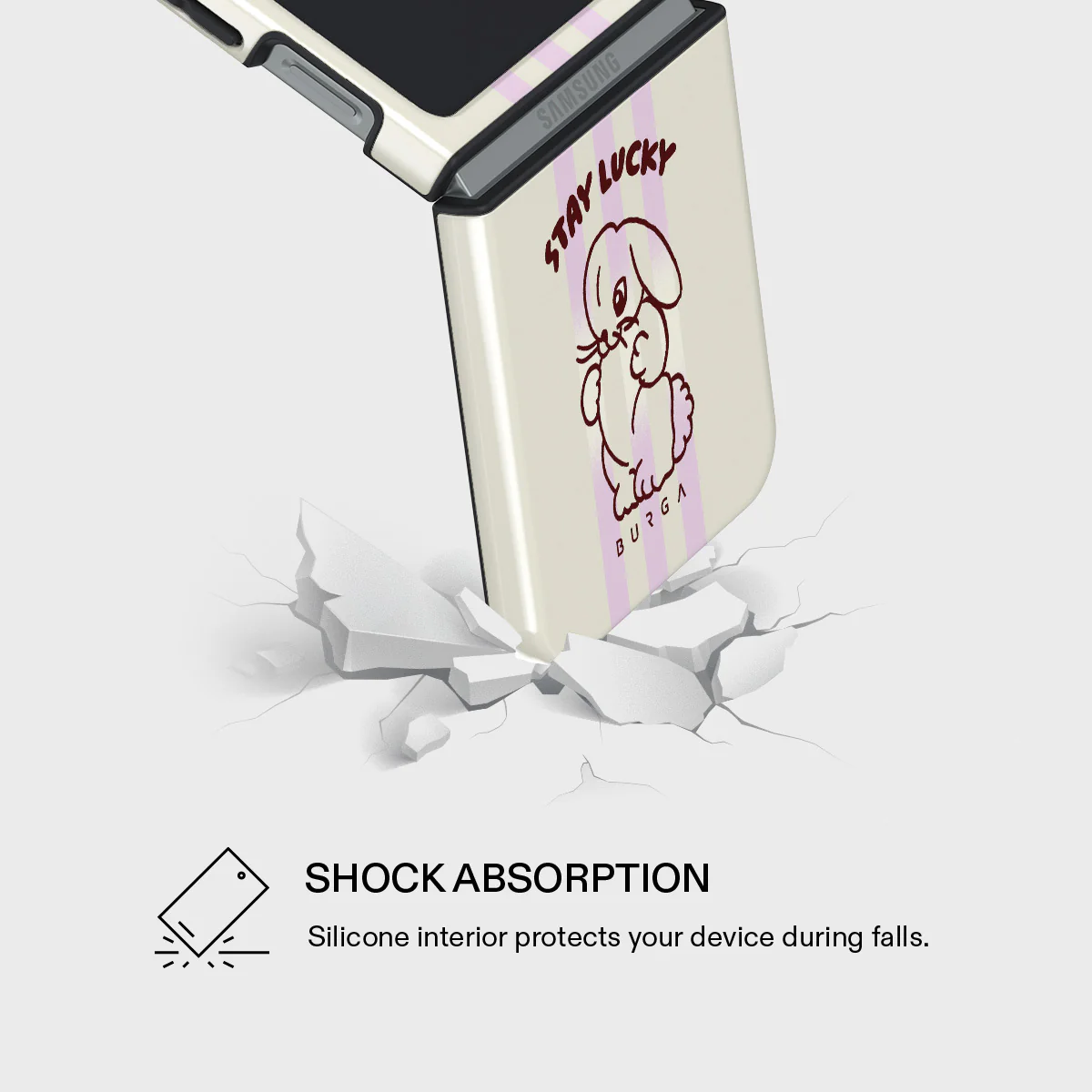 Stay Lucky - Samsung Galaxy Z Flip 7 FE Case - Image 4