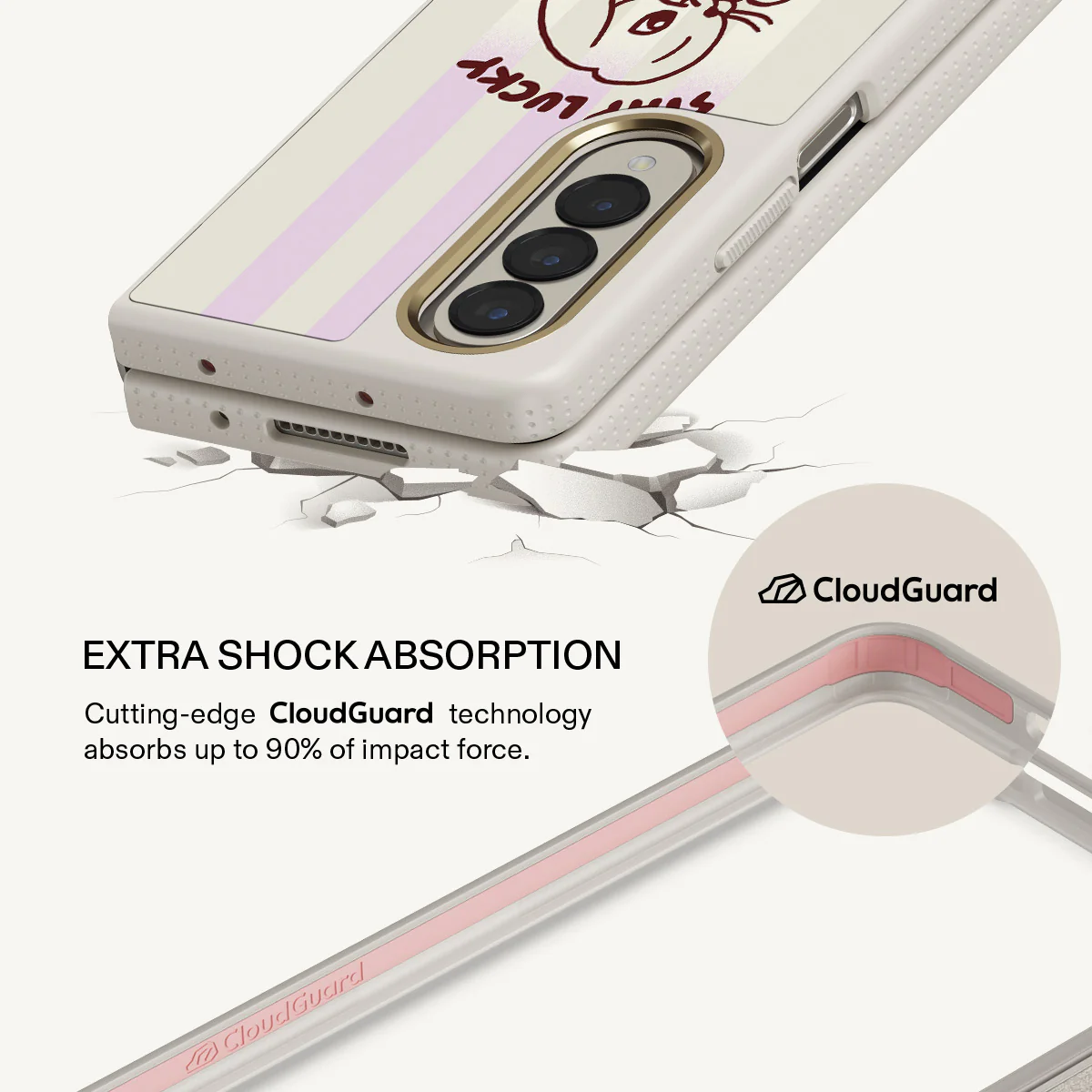 Stay Lucky - Samsung Galaxy Z Fold 4 Case - Image 22