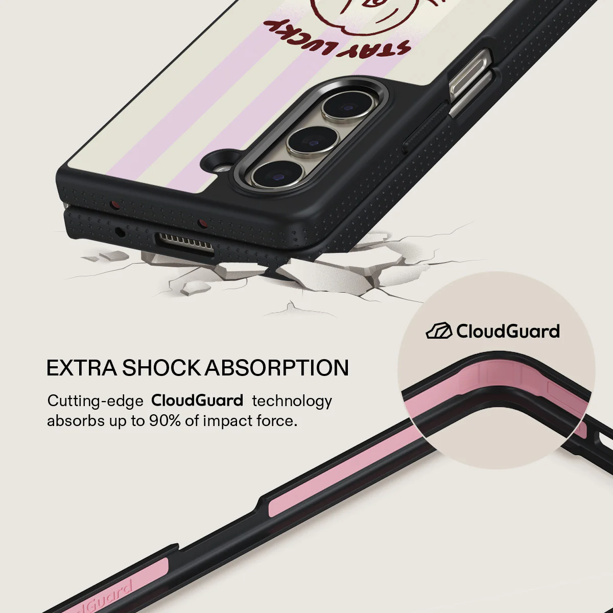 Stay Lucky - Samsung Galaxy Z Fold 5 Case - Image 10