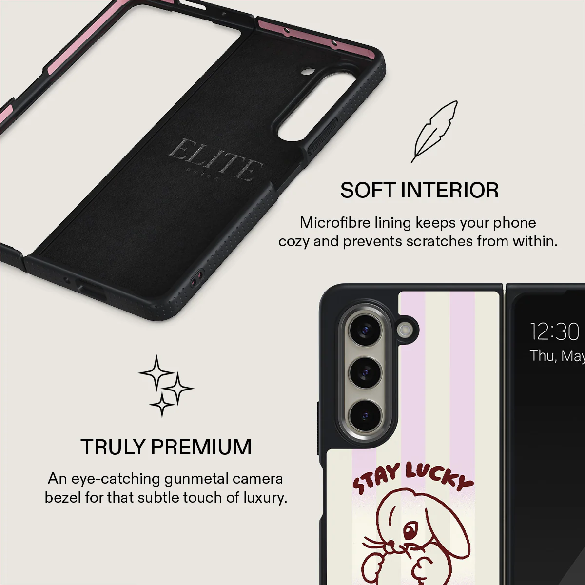 Stay Lucky - Samsung Galaxy Z Fold 5 Case - Image 13